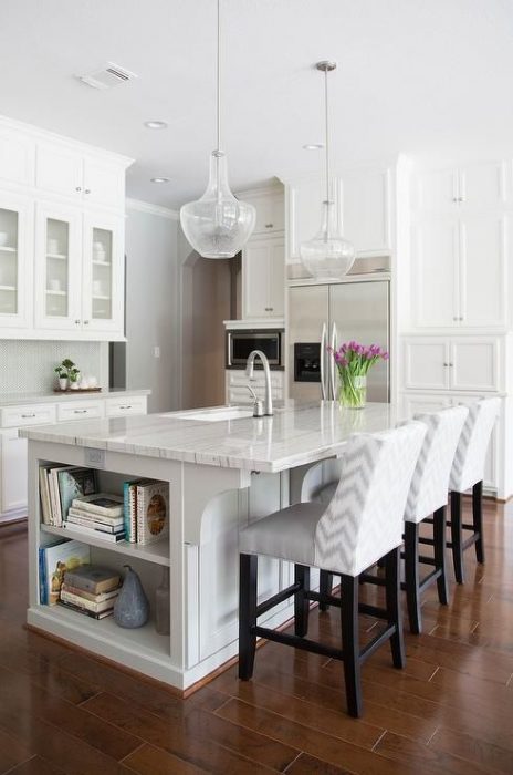 25+ Kitchen Island Ideas with Seating & Storage » Jessica ...