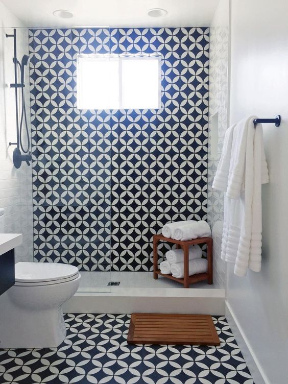 black tile ideas