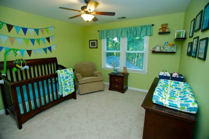 Green Baby Boy Nursery