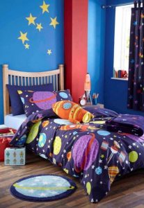 Space Themed Bedroom