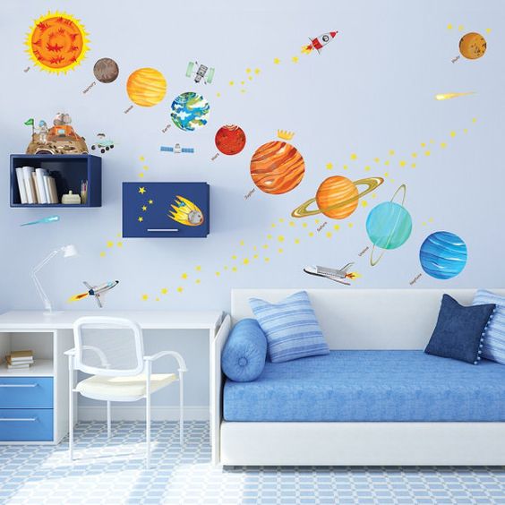 Space Themed Bedroom » Jessica Paster