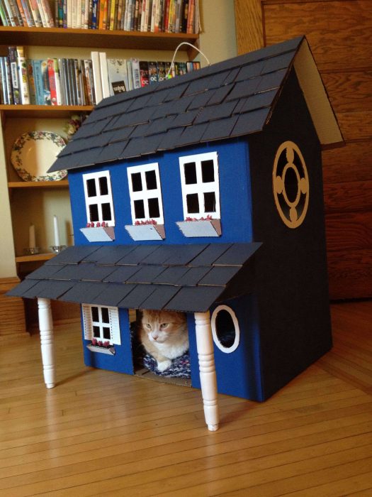 19+ Cute & Awesome Cat House Ideas - Indoor Outdoor » Jessica Paster