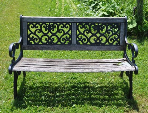 A Vintage Garden Bench