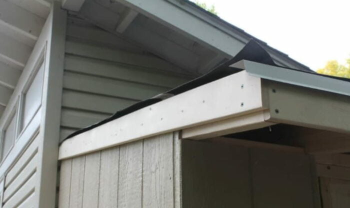 How to Install Drip Edge on Shed Roof