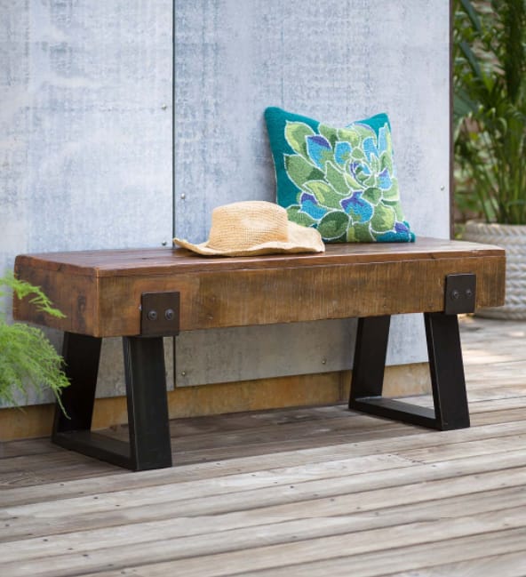 barn wood bench ideas