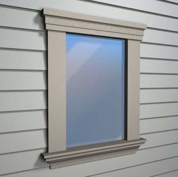 Modern exterior Window Trim