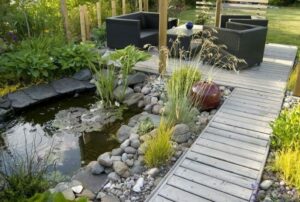 Pond Bench Ideas