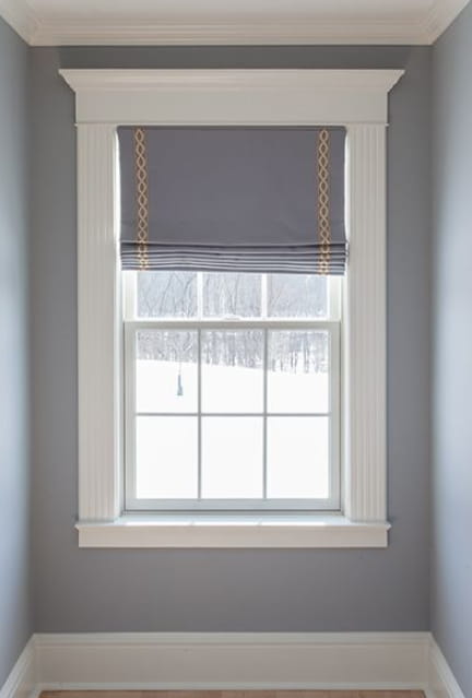 interior wood window trim ideas