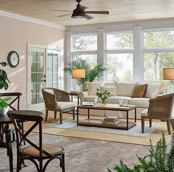 Sunroom Window Trim Ideas