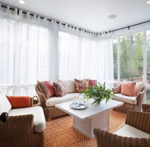 Sunroom Window Trim Ideas