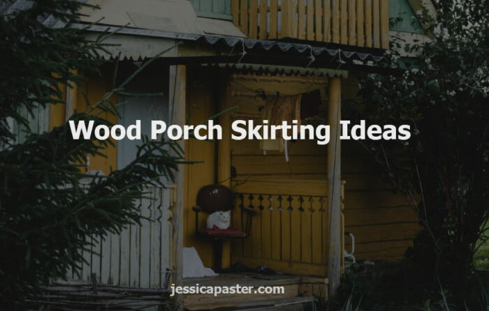 Wood Porch Skirting Ideas