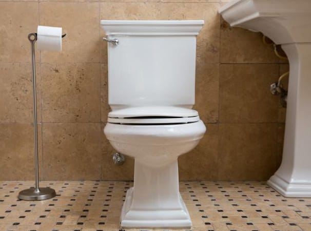 toilet leaks when flushed