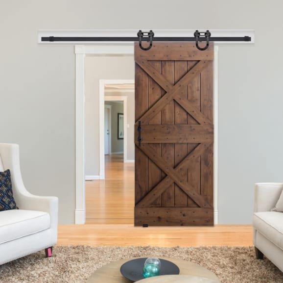 Barn doors interior