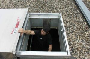Installing a Roof Access Hatch