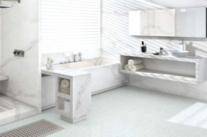 Contemporary Bathroom Countertops