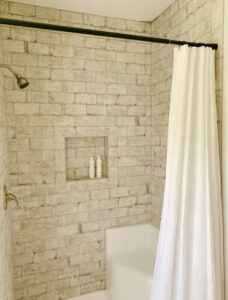 Affordable and Simple Shower Curtains