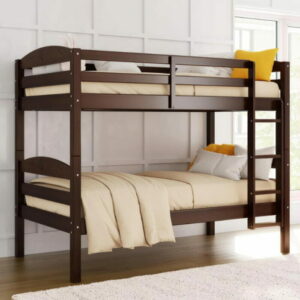 Bunk Bed with Solid Wood Frame