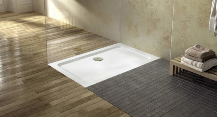 installation Wet Room Trays