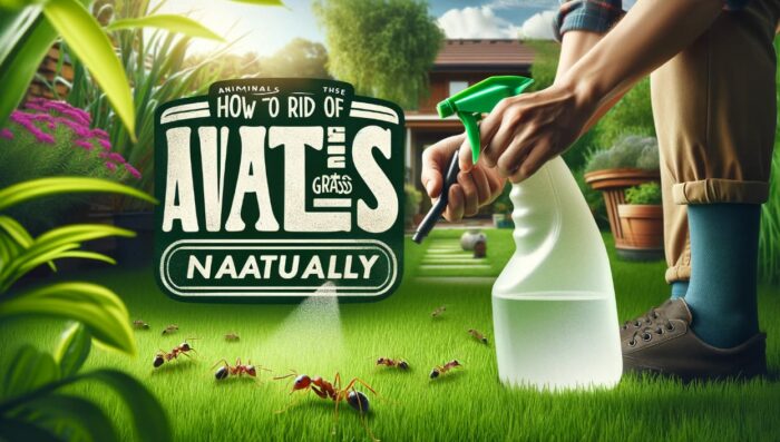 How to get rid of ants in grass naturally